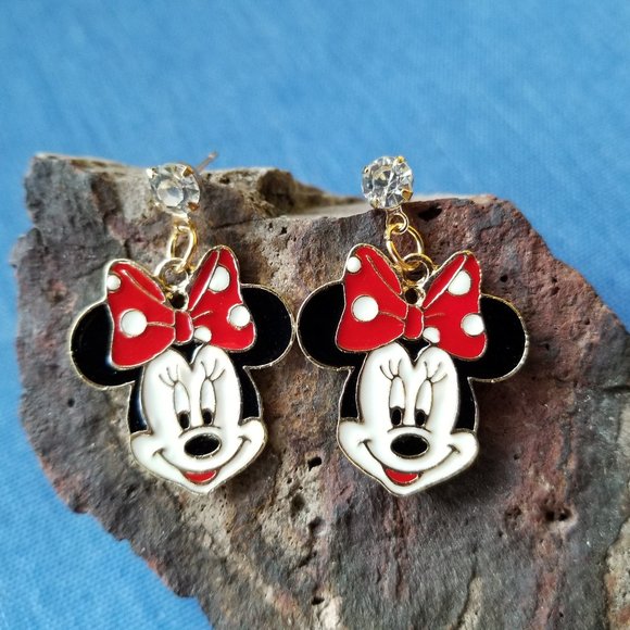 Minnie Mouse Face with Big Red Bow - NWOT - Picture 4 of 4